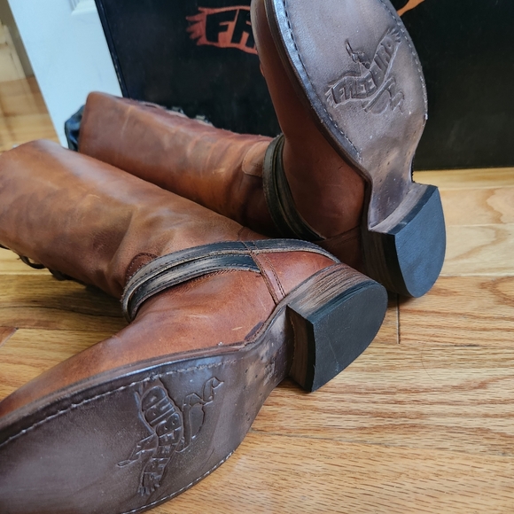 BNIB Freebird Remy Cognac Size 7 - Picture 2 of 3